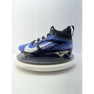 Nike Alpha Menace 4 Elite Mens Size 11 Blue Black FD7036-400 Football Cleats